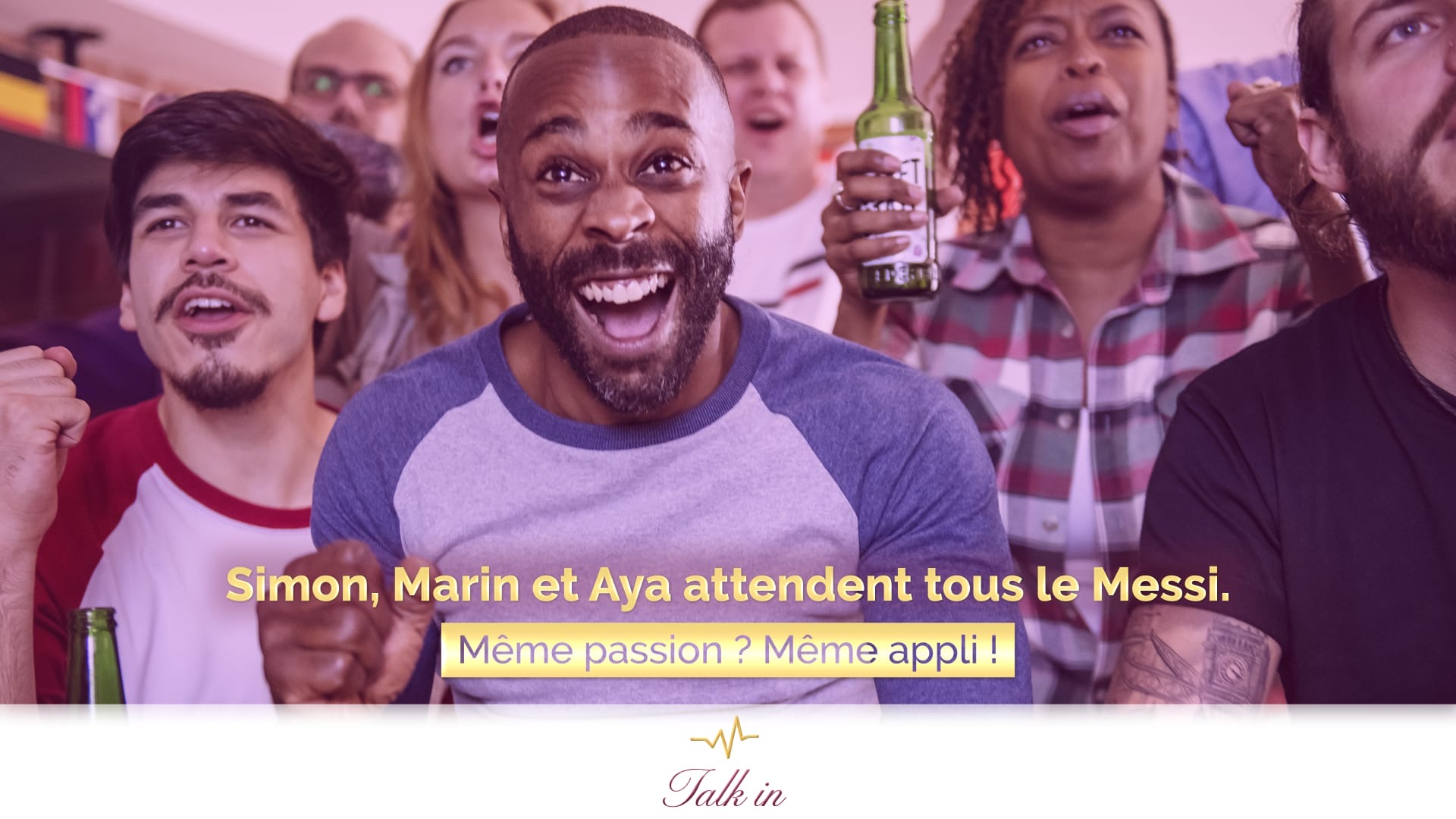 Simon, Marin et Aya attendent tous le Messi.